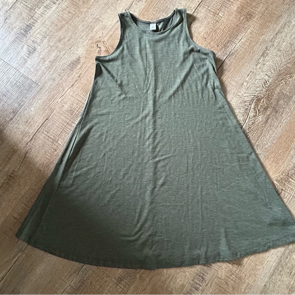 Old Navy Olive Green Tank Dress